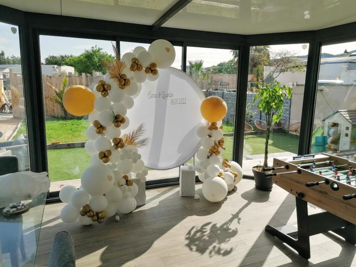 Villa Dali La Garde 260M2 Jacuzzi, Sauna, Piscine, Jardin 500M2, 5 Minutes De La Plage Εξωτερικό φωτογραφία